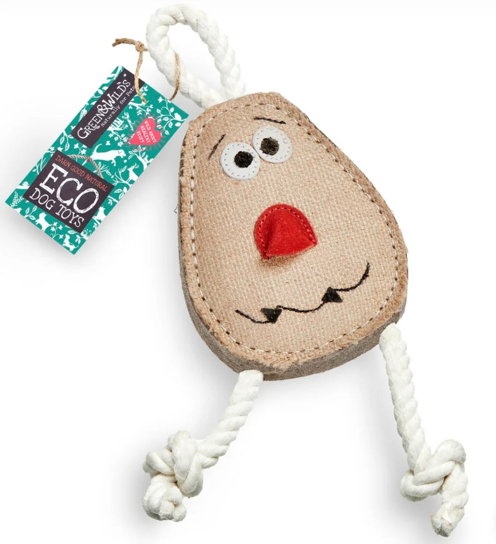 Green & Wild’s~Spud Nik~Eco Dog Toy