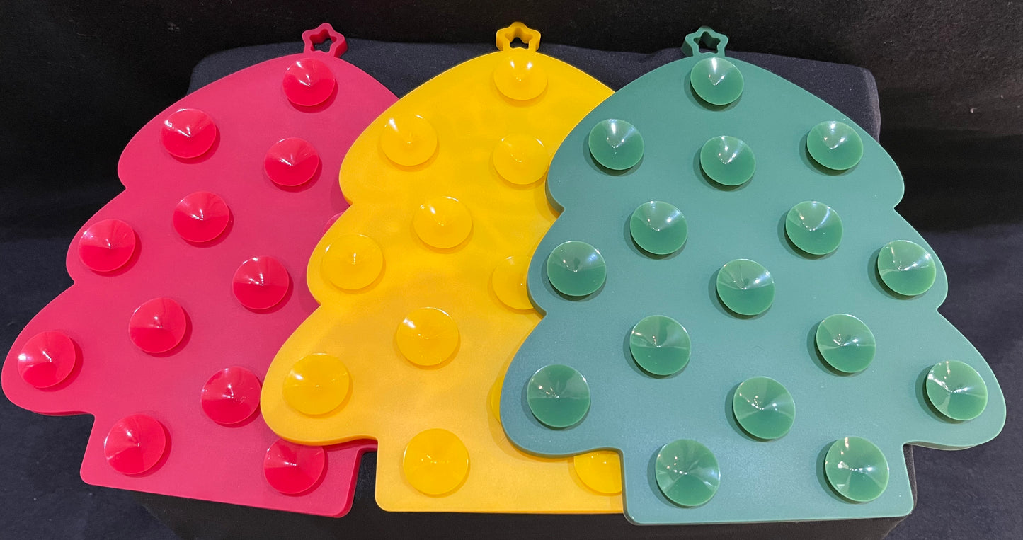 Christmas Tree Lick Mats