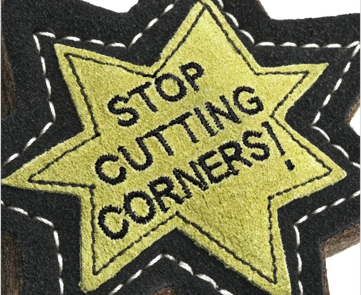 Green & Wild’s~Stop Cutting Corners~Eco Dog Toy