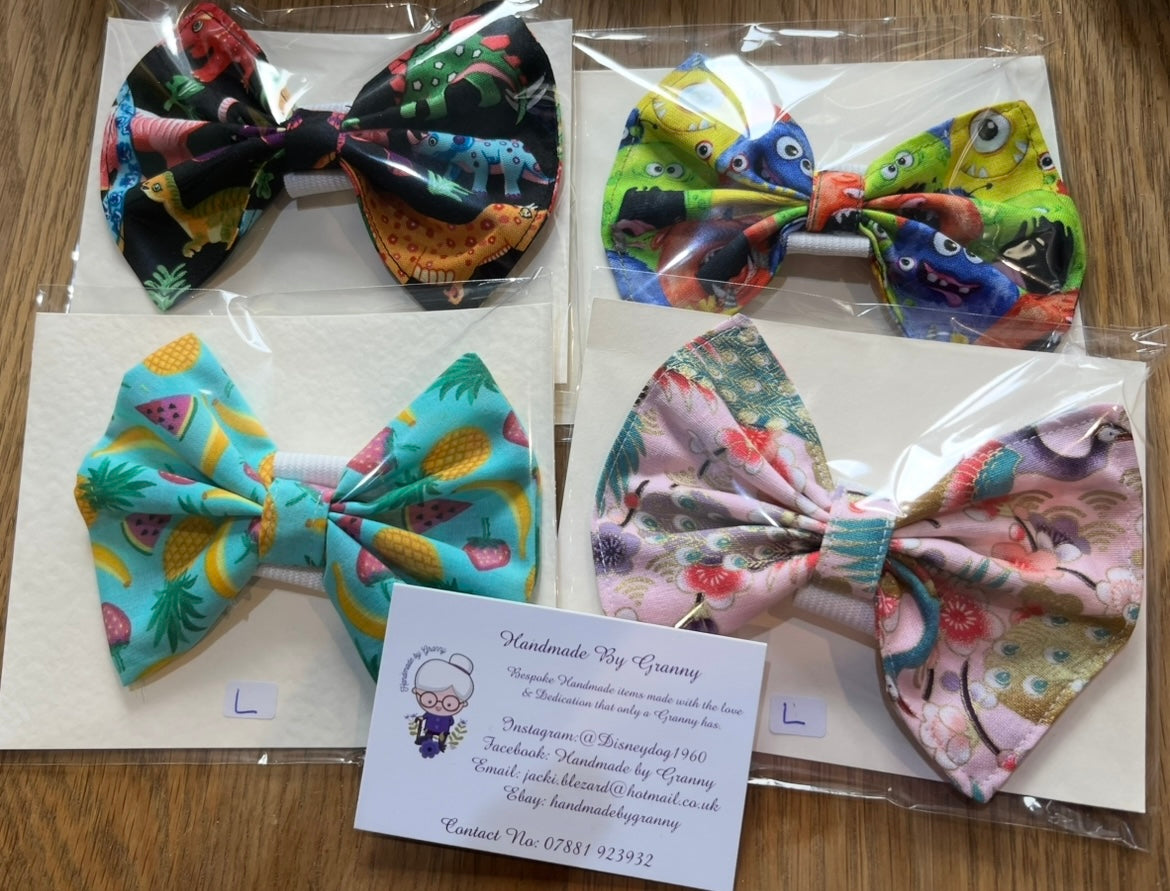 Handmade Collar Bows