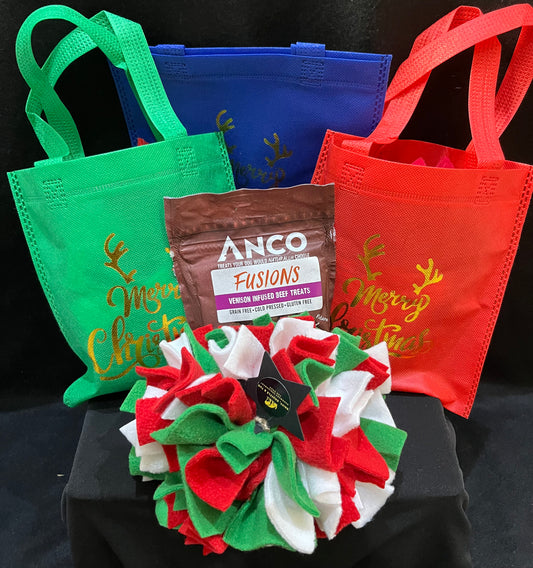 Sniff, Snuffle and Tug Christmas Gift Bag