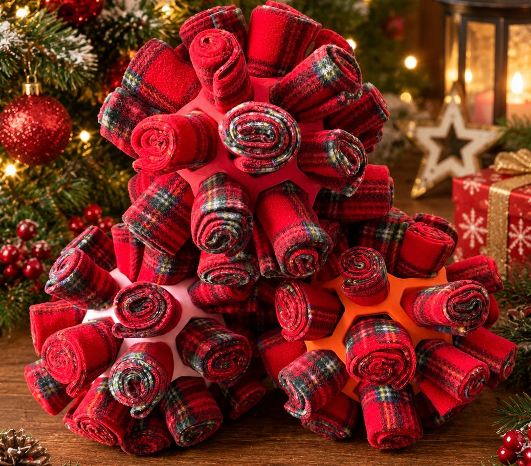 Tartan XL Roll & Hide Ball