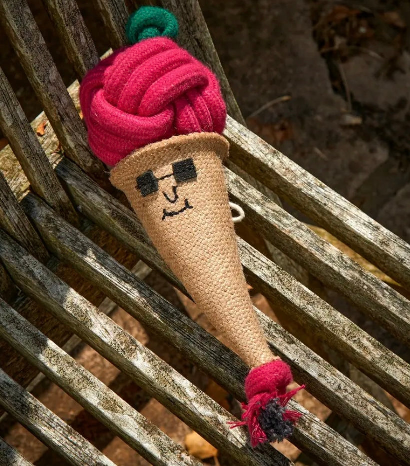 Green & Wild’s~Connie The Cornet~Eco Dog Toy