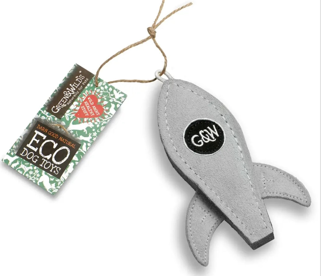 Green & Wild’s ~ It’s Not Rocket Science ~ Eco Dog Toy