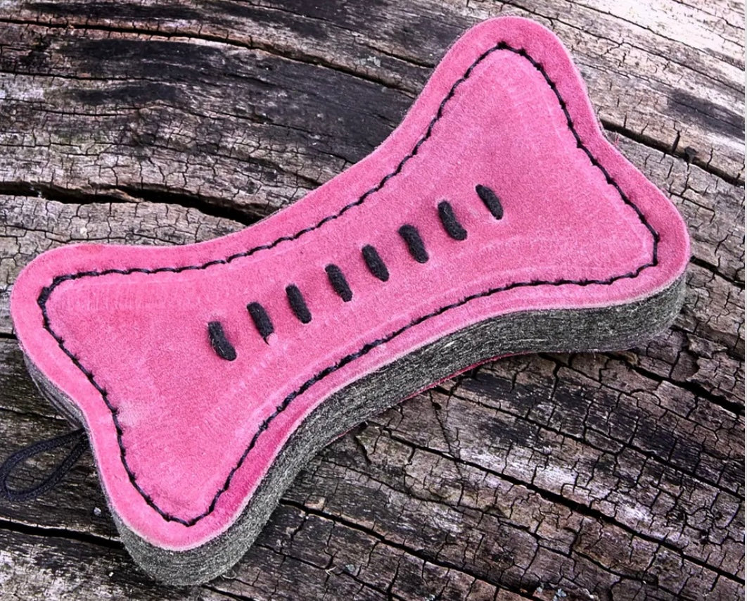 Green & Wild’s~Pinkie Bone~Eco Dog Toy