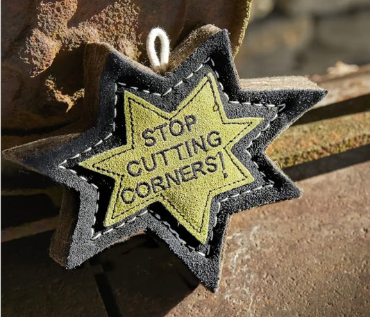 Green & Wild’s~Stop Cutting Corners~Eco Dog Toy