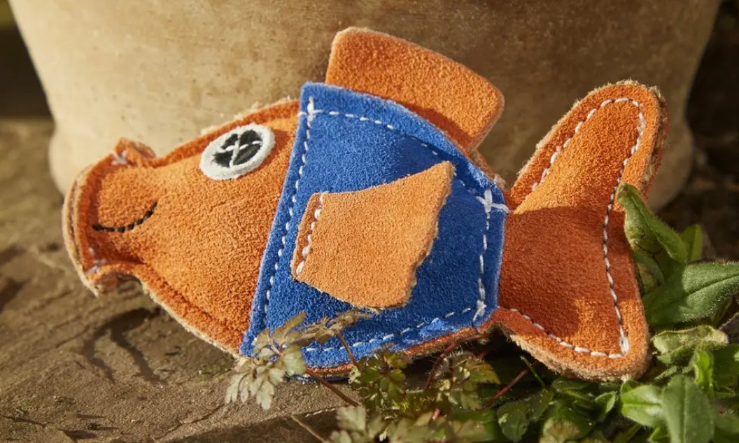 Green & Wild’s                         Goldie The Goldfish ~ Eco Toy for Small Dogs