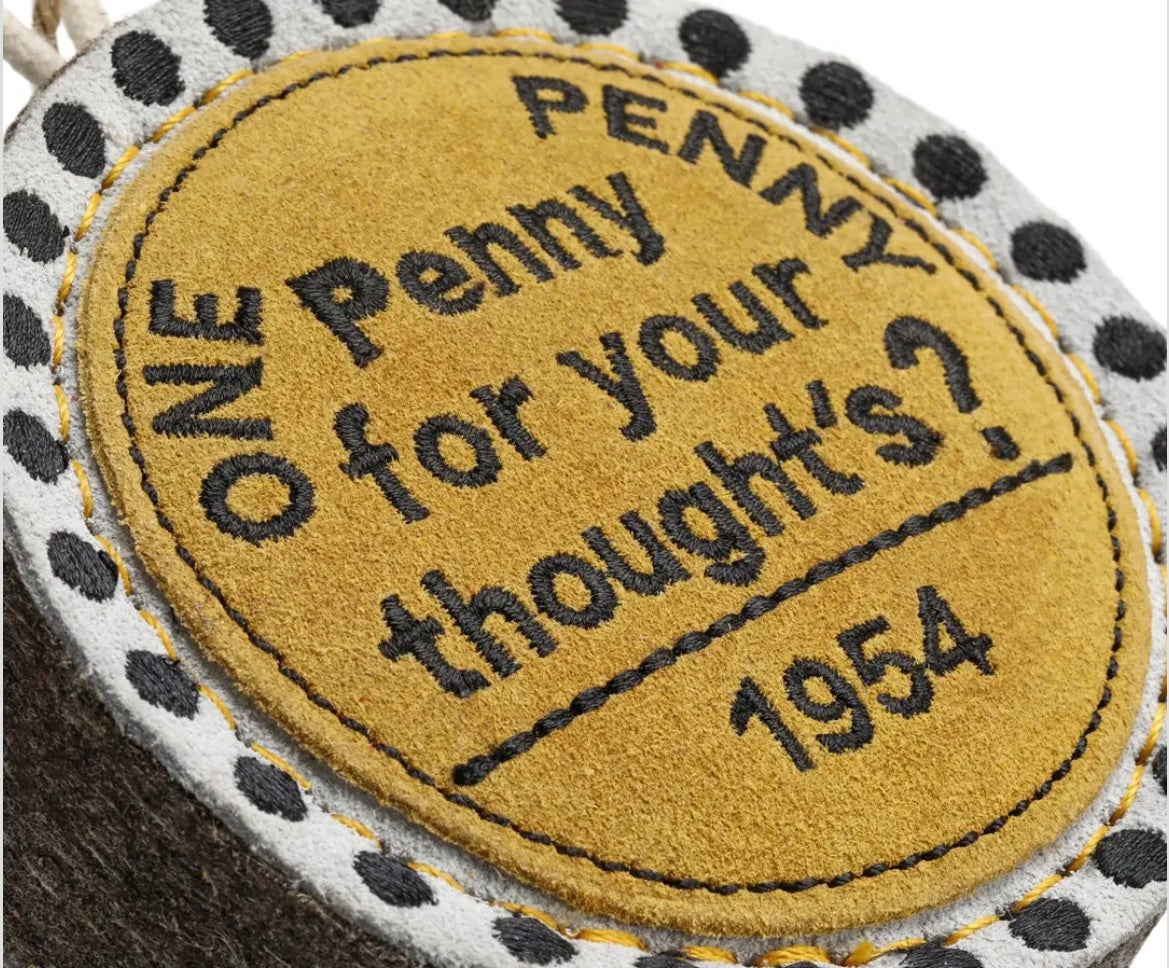 Green & Wild’s~Penny For Your Thoughts~Eco Dog Toy