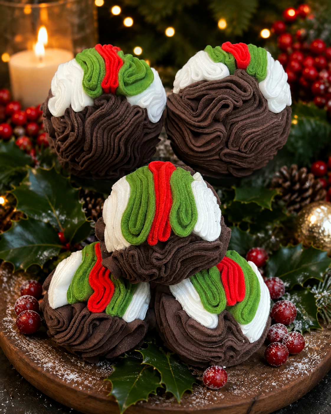 Christmas Pudding Snuffle Ball